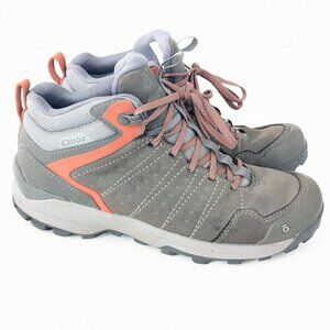 🌄 Oboz O-fit Leather Hiking Boots w Rubber heavy Duty Tread - Size 8 🌄